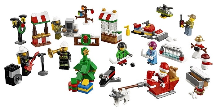 lego city christmas calendar