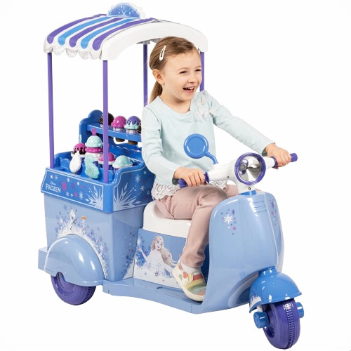 Disney Frozen Ice Cream Kart Ride-On Toy