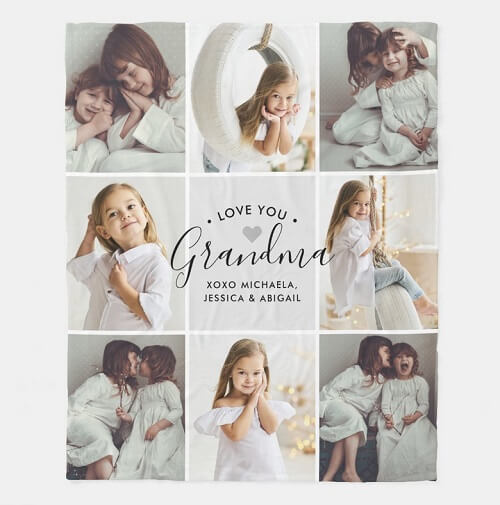 Personalized Photo Blanket