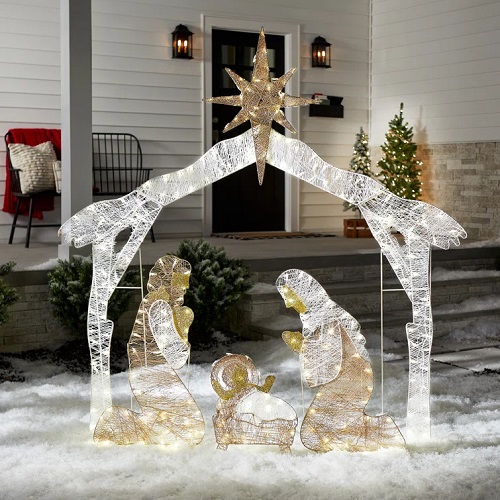 Top 23 Outdoor Christmas Nativity Sets 2024