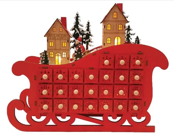 Top 21 Wooden Christmas Advent Calendars 2020