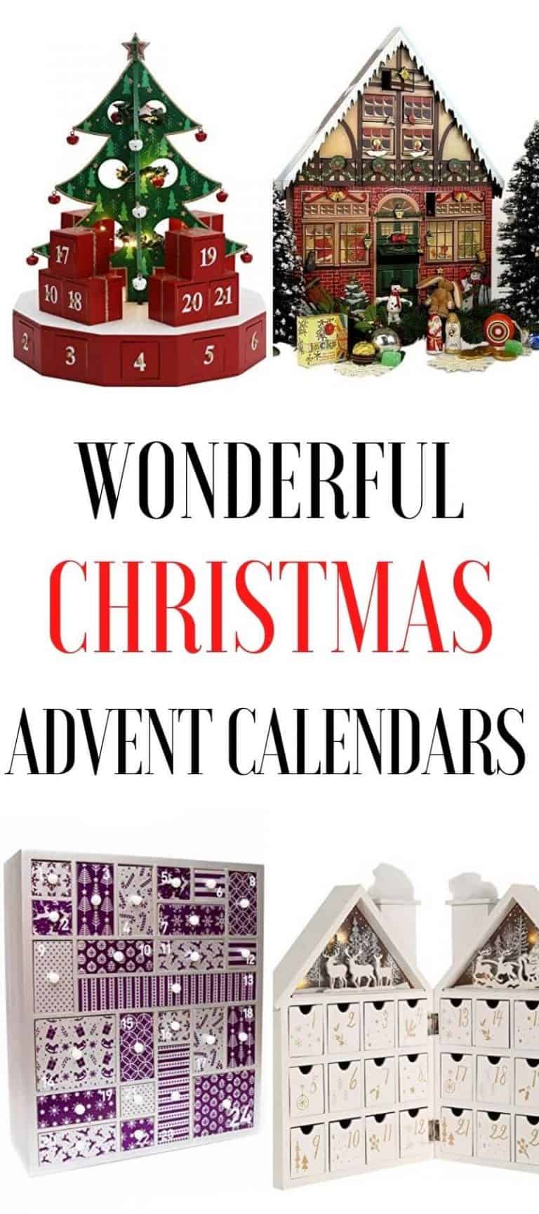 Top 27 Wooden Christmas Advent Calendars 2024