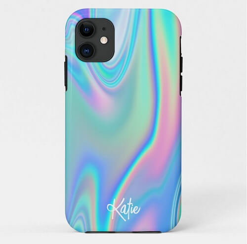 Personalized Iridescent Phone Case