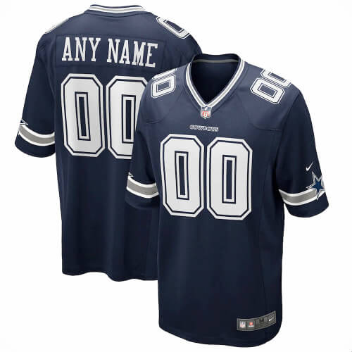 Dallas Cowboys Nike Personalized Game Jersey