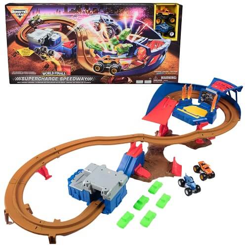 Monster Jam Supercharge Speedway Playset TCT 2024