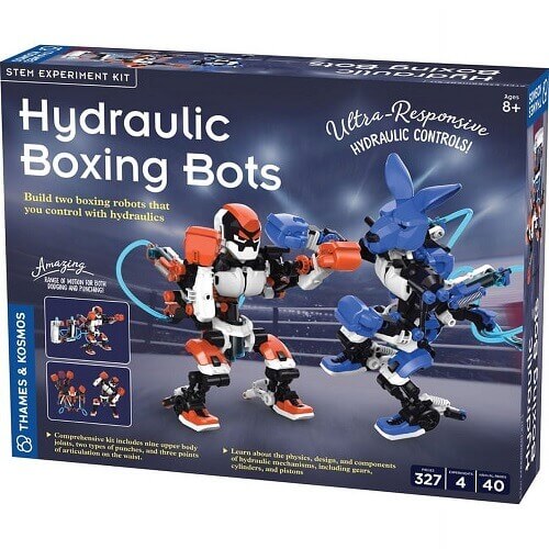 Thames & Kosmos Hydraulic Boxing Bots STEM Experiment Kit