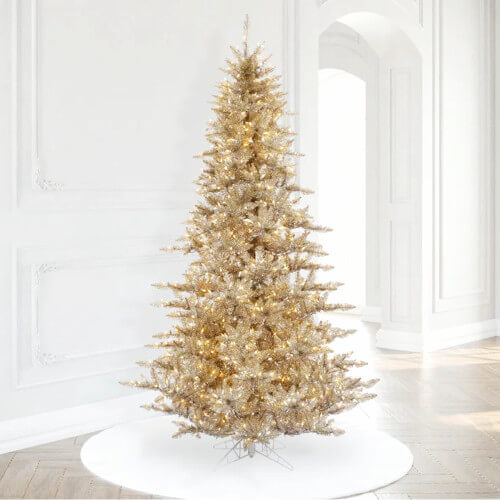 Champagne Fir Artificial Christmas Tree