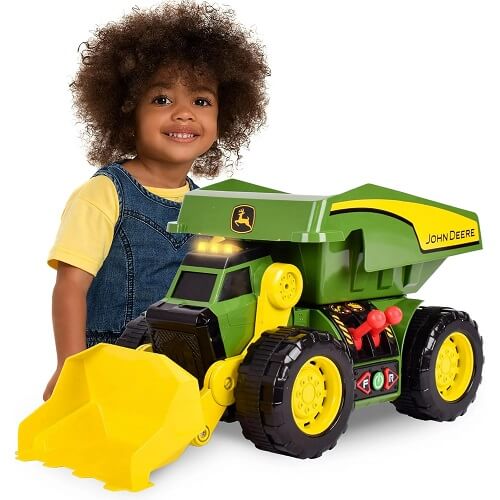 John Deere 2-in-1 Dig Rig Toy Dump Truck