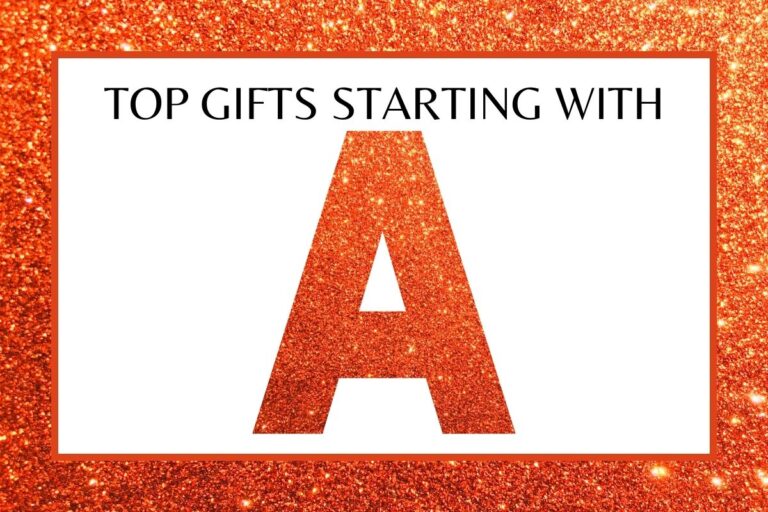 Gifts Starting With A - Letter A Gift Guide