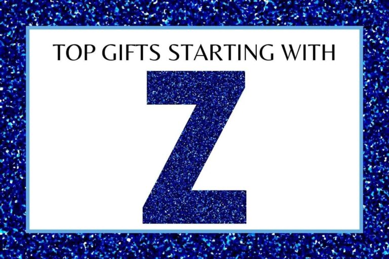 Gifts Starting With Z - Letter Z Gift Guide