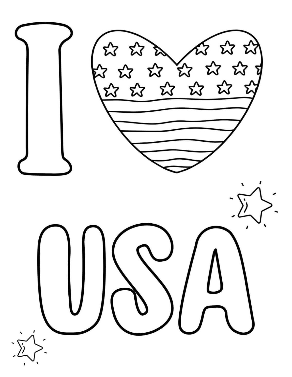 Free Printable 4th Of July Coloring Pages