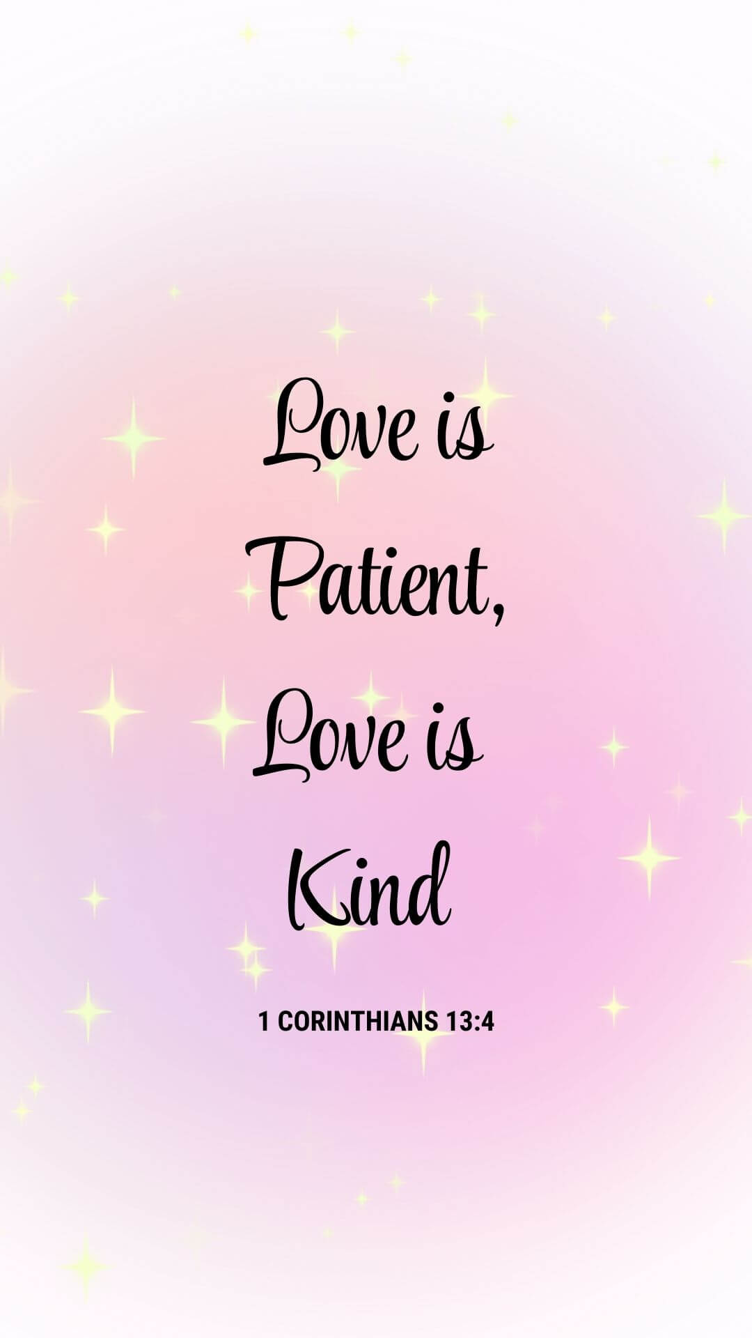 1 Corinthians 13:4