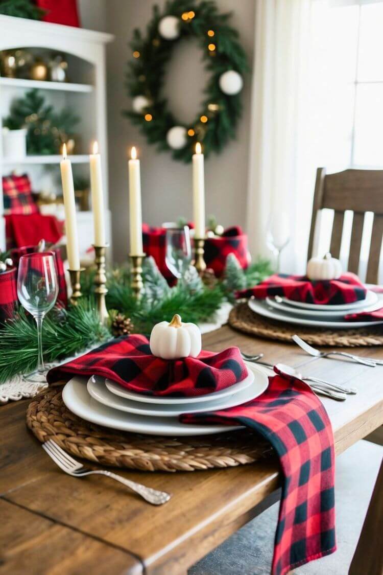 Buffalo Plaid Napkins