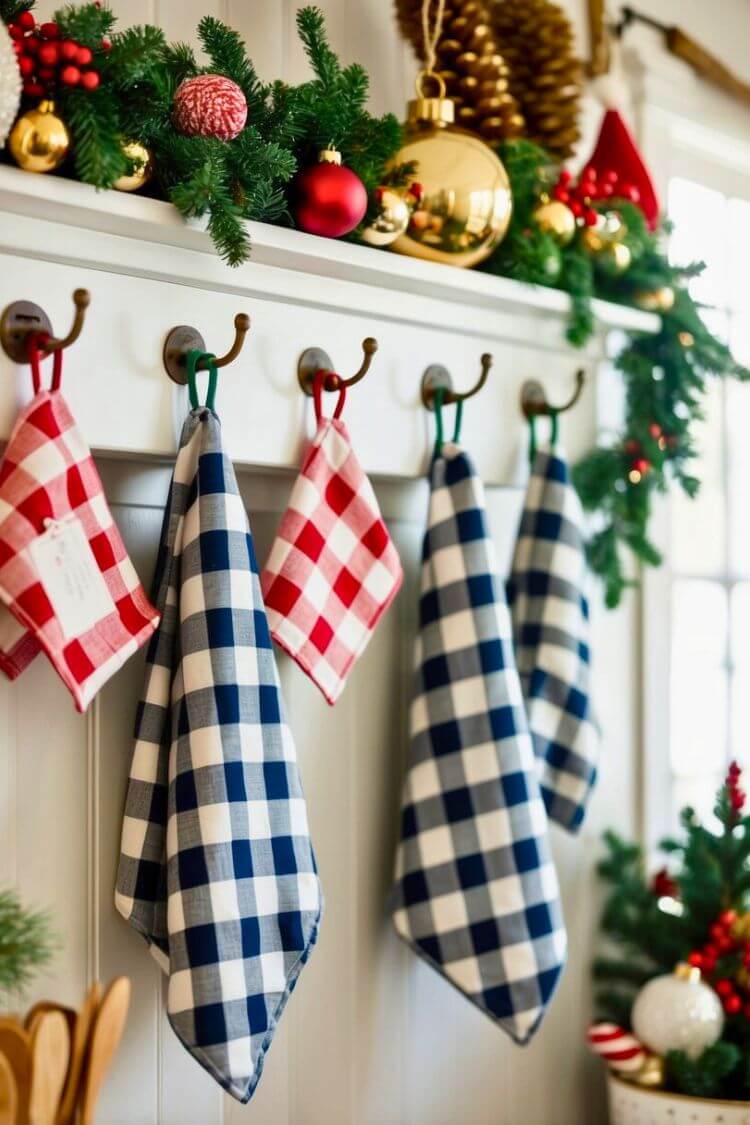 Gingham Dish Towels