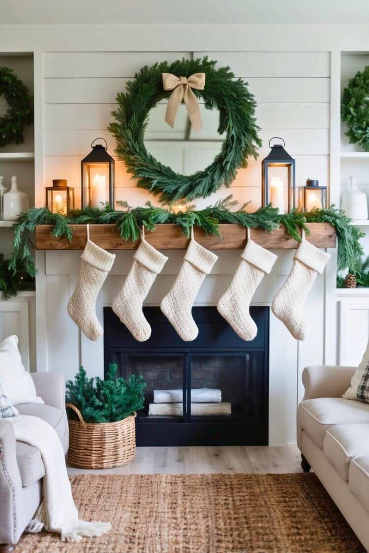 Inspiration for Neutral Farmhouse Christmas Decor