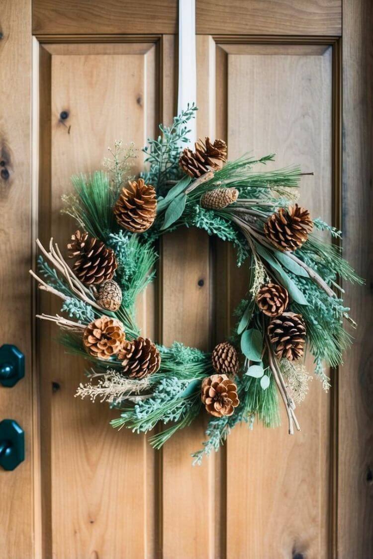 Neutral Holiday Wreath