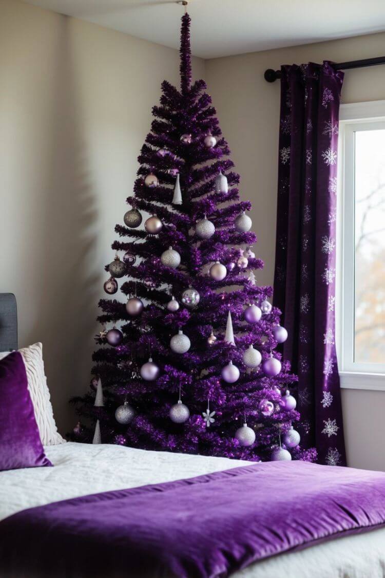 Purple Christmas Tree