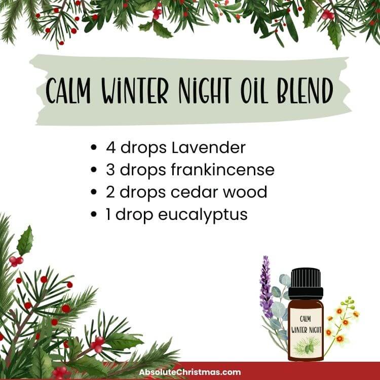 Calm Winter Night Essential Oil Blend