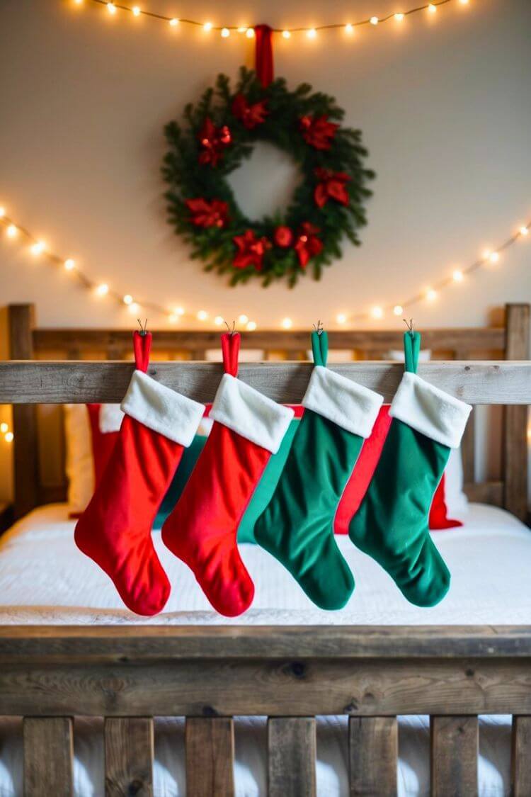 Cozy Christmas Stocking Decor