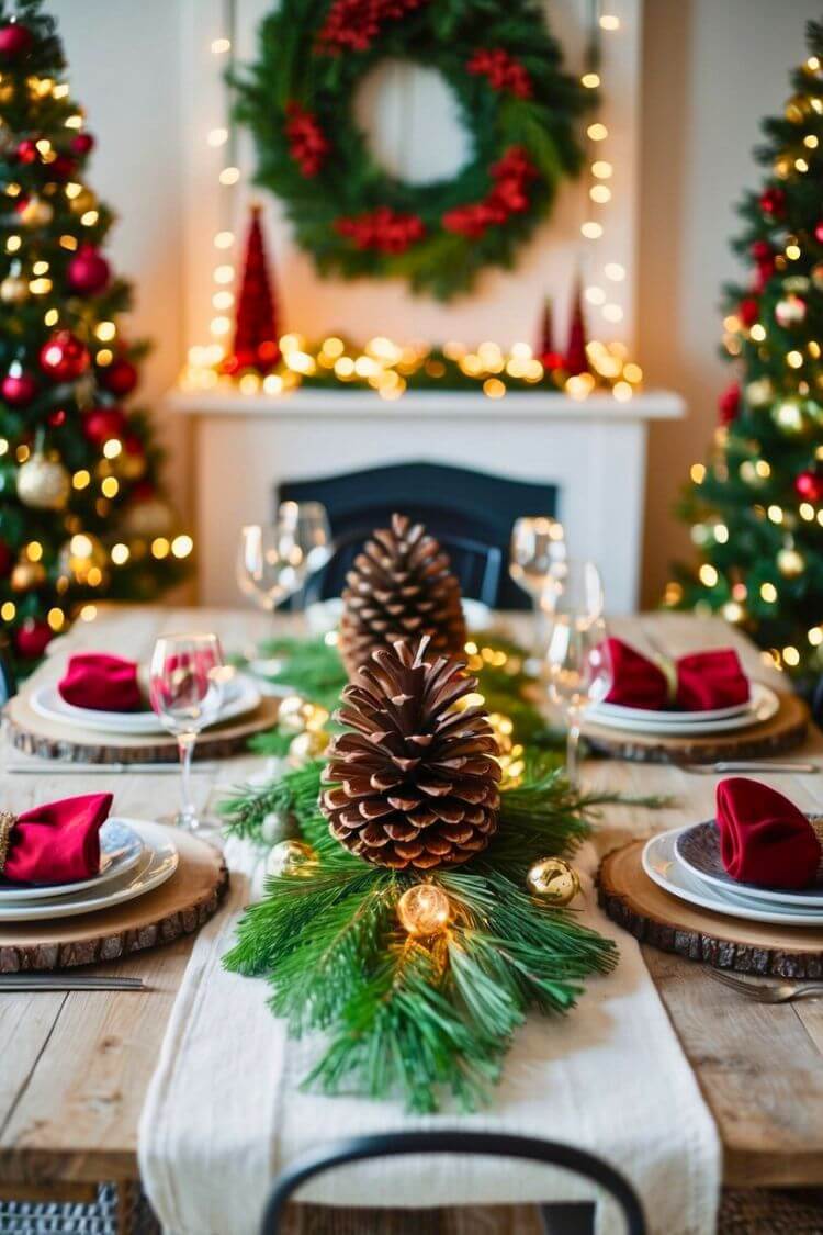 Pinecone Centerpiece