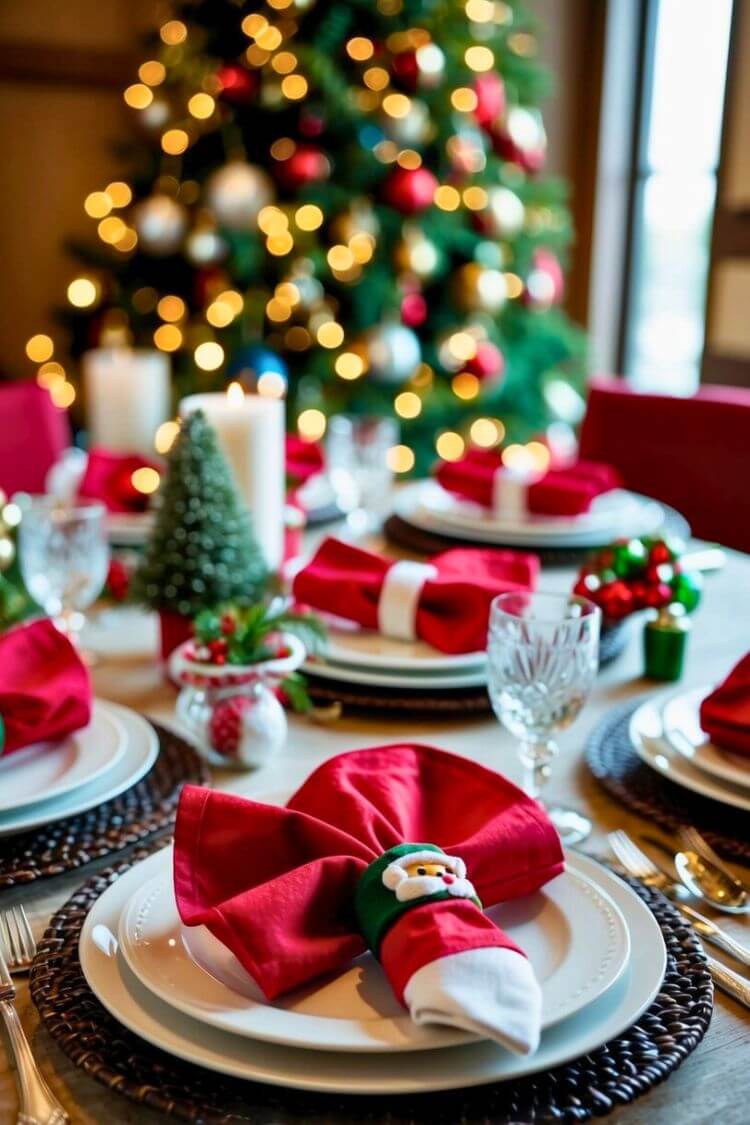 Santa Claus Napkin Rings