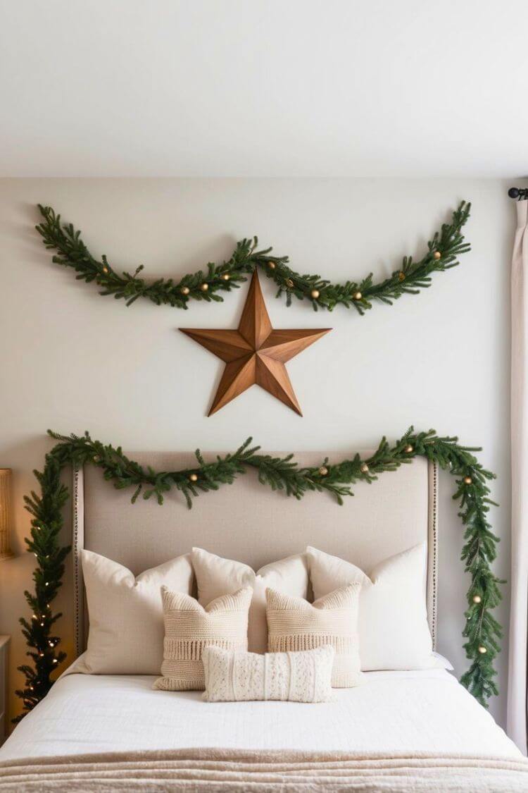 Wooden Star Garland