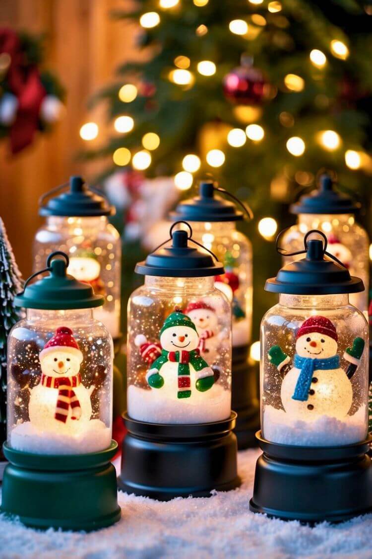 Snow Globe Lanterns