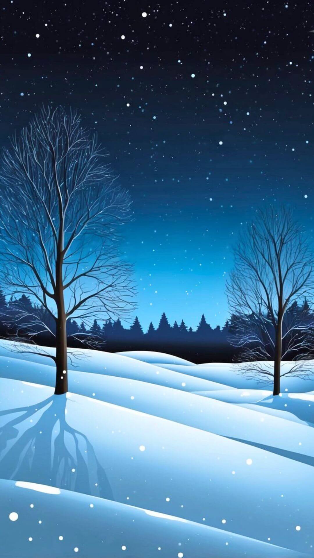 Starry Winter Night