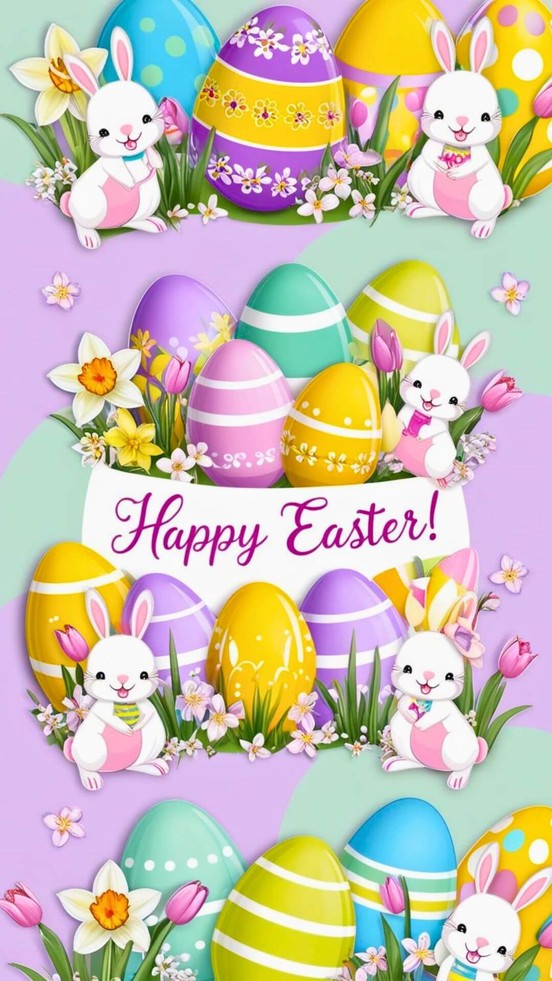 Happy Easter Phone Background 2